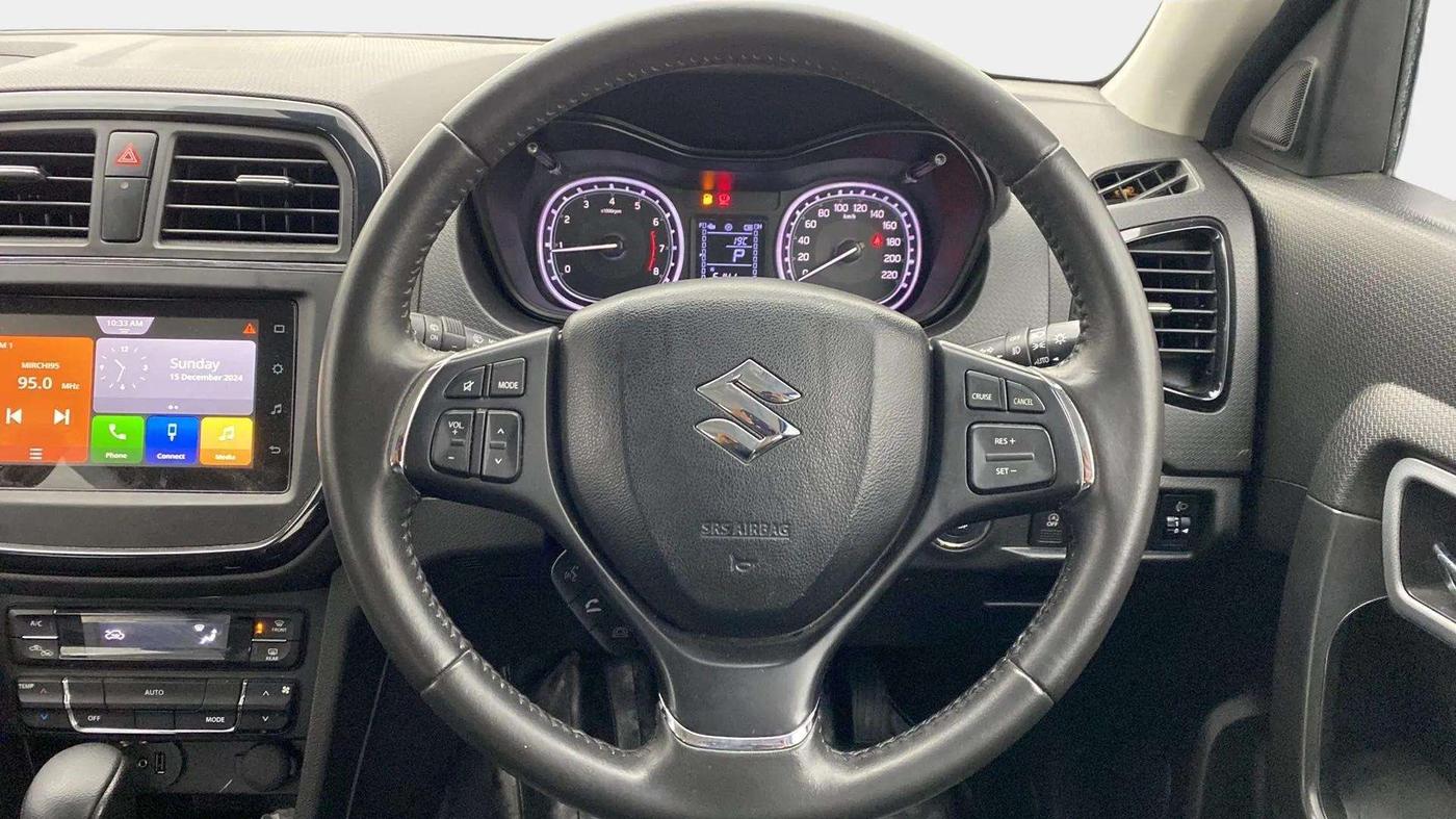 2021 Maruti Vitara Brezza ZXI PLUS AT SHVS, Petrol, Automatic, 31,915 km, Steering Wheel Close Up