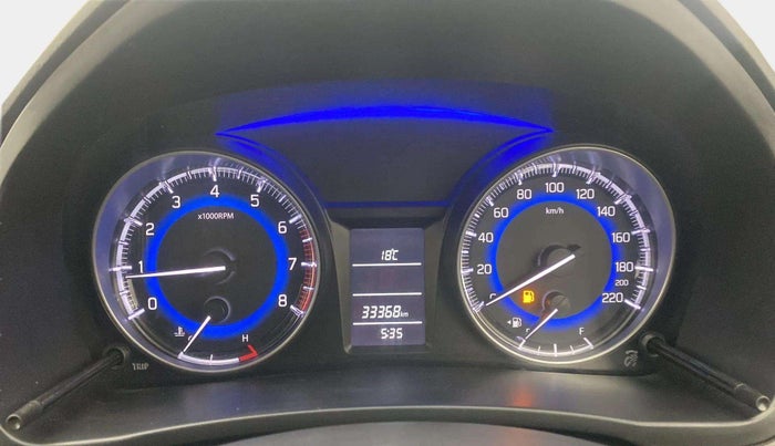 2021 Maruti Baleno DELTA PETROL 1.2, Petrol, Manual, 33,361 km, Odometer Image