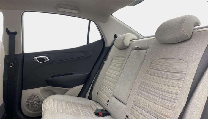 2021 Hyundai AURA SX PLUS 1.2 AMT, Petrol, Automatic, 13,865 km, Right Side Rear Door Cabin