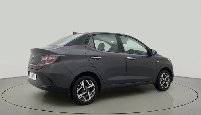 2021 Hyundai AURA SX PLUS 1.2 AMT, Petrol, Automatic, 13,865 km, Right Back Diagonal