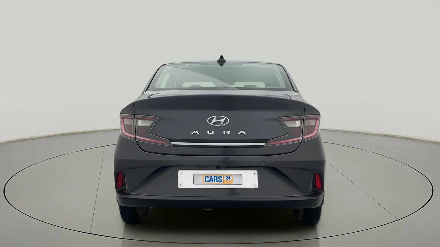 2021 Hyundai AURA SX PLUS 1.2 AMT, Petrol, Automatic, 13,865 km, Back/Rear
