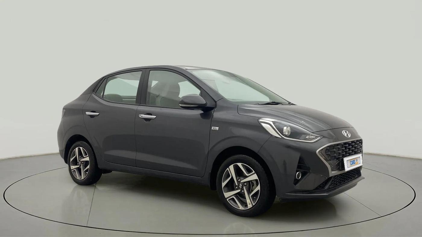 2021 Hyundai AURA SX PLUS 1.2 AMT, Petrol, Automatic, 13,865 km, SRP