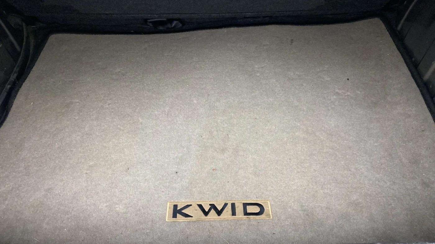 2019 Renault Kwid RXT 1.0 AMT (O), Petrol, Automatic, 41,245 km, Boot Inside