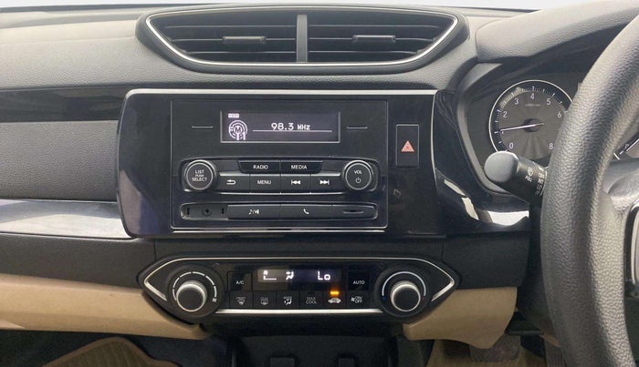 2018 Honda Amaze 1.2L I-VTEC V CVT, Petrol, Automatic, 59,504 km, Air Conditioner