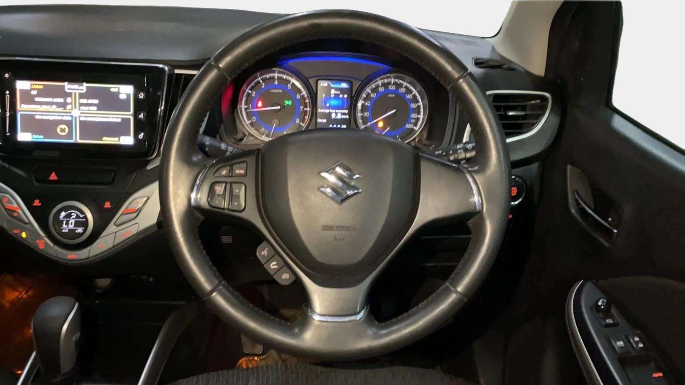 2018 Maruti Baleno ALPHA CVT PETROL 1.2, Petrol, Automatic, 41,451 km, Steering Wheel Close Up
