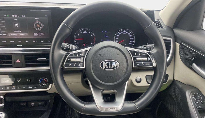 2020 KIA SELTOS HTX 1.5 PETROL, Petrol, Manual, 35,602 km, Steering Wheel Close Up