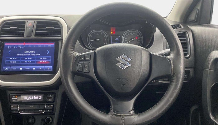 2022 Maruti Vitara Brezza VXI, Petrol, Manual, 32,184 km, Steering Wheel Close Up