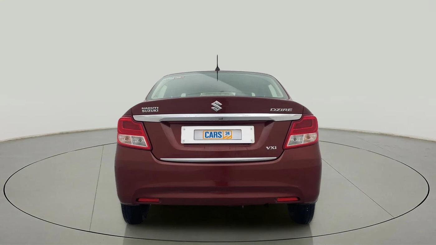 2018 Maruti Dzire VXI, Petrol, Manual, 27,762 km, Back/Rear