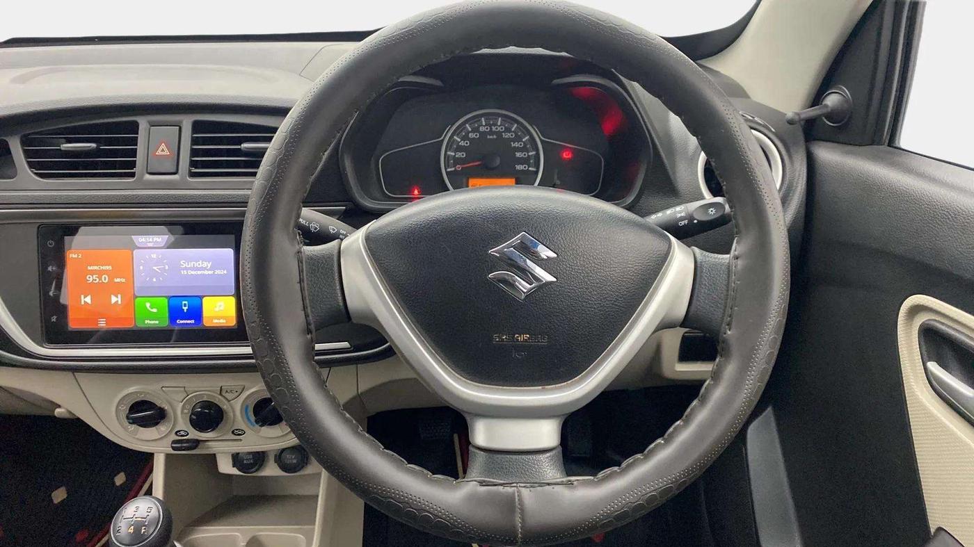 2022 Maruti Alto VXI PLUS, Petrol, Manual, 13,612 km, Steering Wheel Close Up