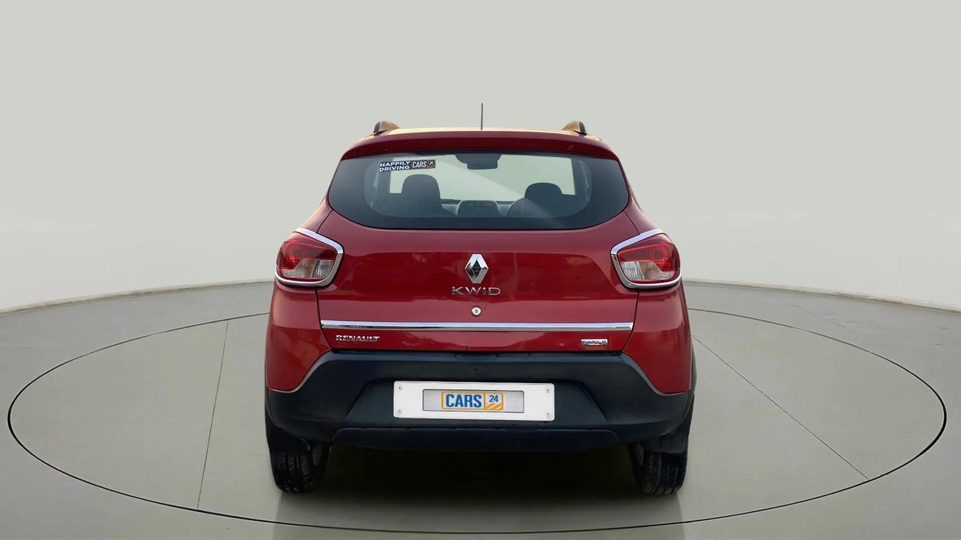 2017 Renault Kwid RXT 1.0 AMT (O), CNG, Automatic, 91,777 km, Back/Rear