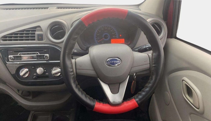 2016 Datsun Redi Go T (O), Petrol, Manual, 65,184 km, Steering Wheel Close Up