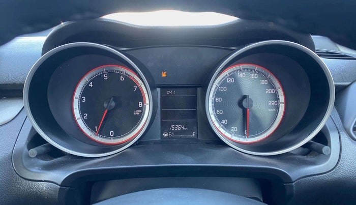 2020 Maruti Swift VXI, Petrol, Manual, 15,358 km, Odometer Image