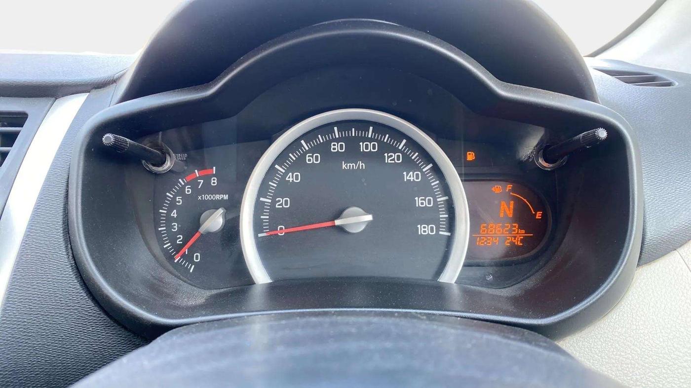 2016 Maruti Celerio VXI AMT, Petrol, Automatic, 68,616 km, Odometer Image