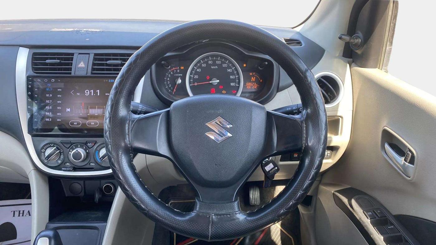 2016 Maruti Celerio VXI AMT, Petrol, Automatic, 68,616 km, Steering Wheel Close Up