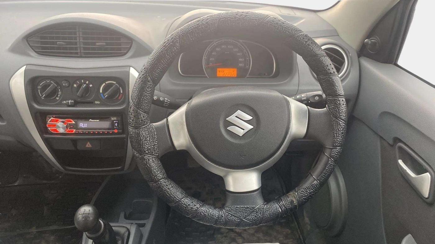 2014 Maruti Alto 800 LXI, Petrol, Manual, 22,618 km, Steering Wheel Close Up