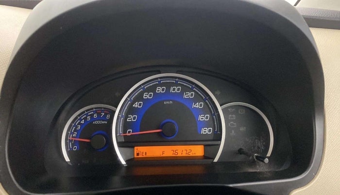 2017 Maruti Wagon R 1.0 VXI, Petrol, Manual, 76,201 km, Odometer Image