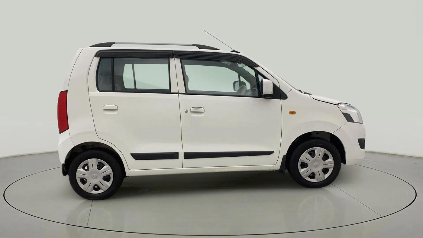 2017 Maruti Wagon R 1.0 VXI, Petrol, Manual, 76,201 km, Right Side View