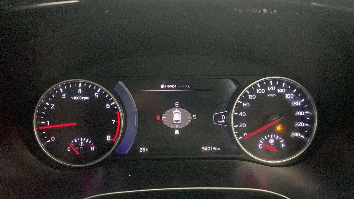 2020 KIA SELTOS GTX PLUS 1.4 PETROL, Petrol, Manual, 34,012 km, Odometer Image