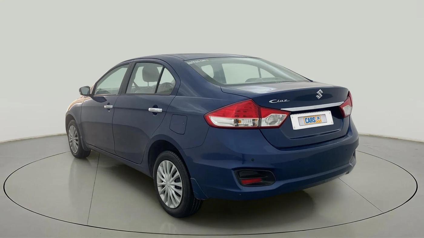 2017 Maruti Ciaz SIGMA 1.4 MT PETROL, Petrol, Manual, 28,472 km, Left Back Diagonal