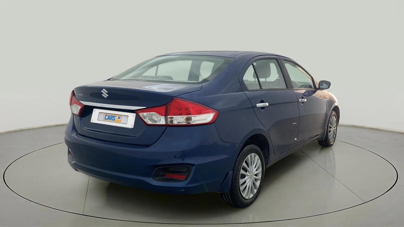 2017 Maruti Ciaz SIGMA 1.4 MT PETROL, Petrol, Manual, 28,472 km, Right Back Diagonal