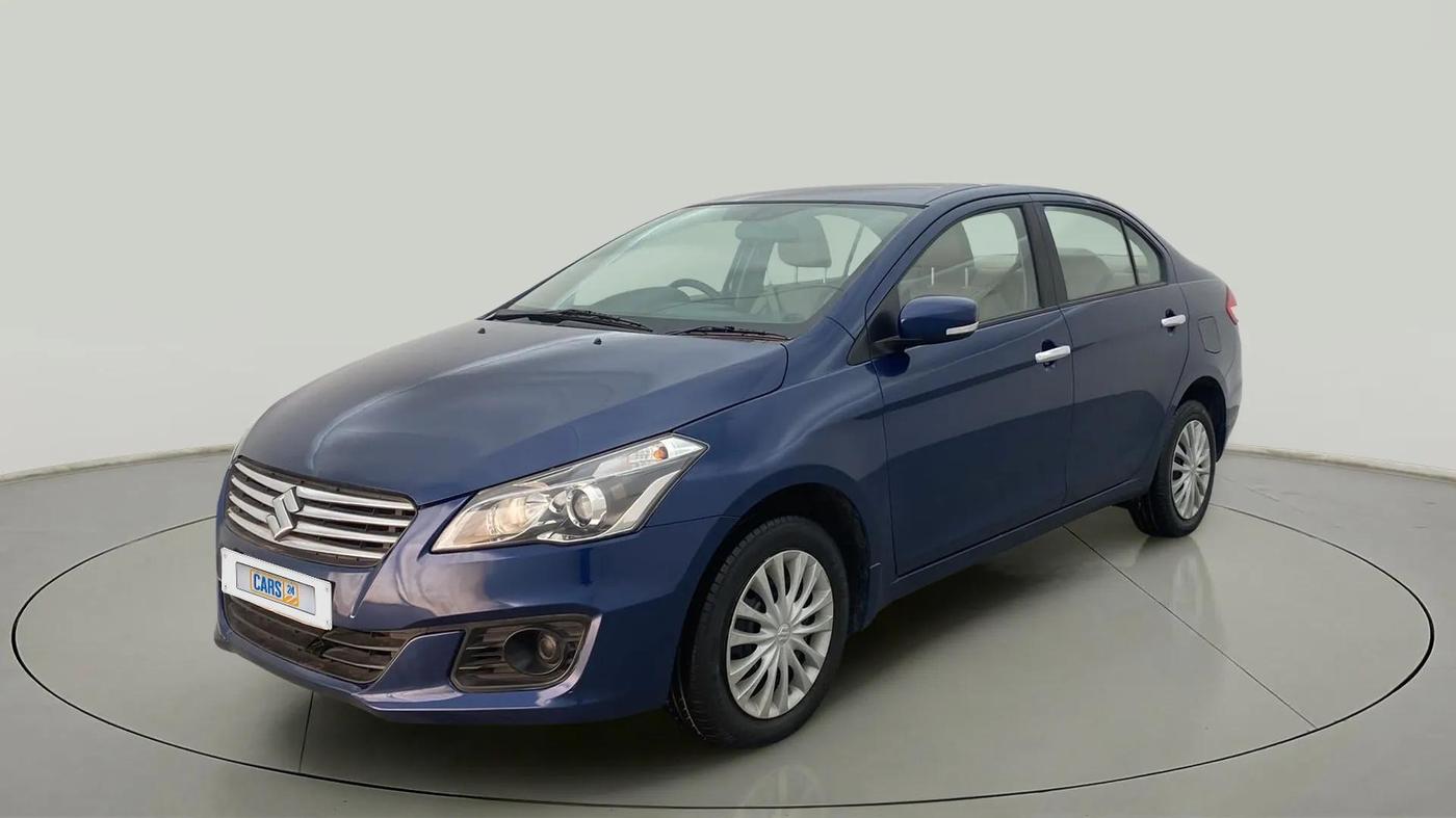 2017 Maruti Ciaz SIGMA 1.4 MT PETROL, Petrol, Manual, 28,472 km, Left Front Diagonal
