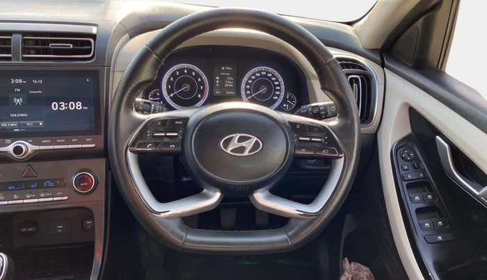 2021 Hyundai Creta SX 1.5 PETROL, Petrol, Manual, 36,260 km, Steering Wheel Close Up