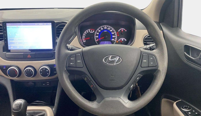 2018 Hyundai Grand i10 MAGNA 1.2 KAPPA VTVT, Petrol, Manual, 15,564 km, Steering Wheel Close Up