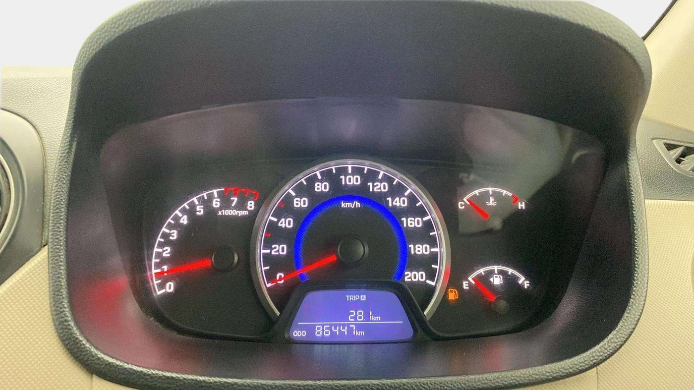 2018 Hyundai Grand i10 SPORTZ 1.2 KAPPA VTVT, Petrol, Manual, 86,900 km, Odometer Image