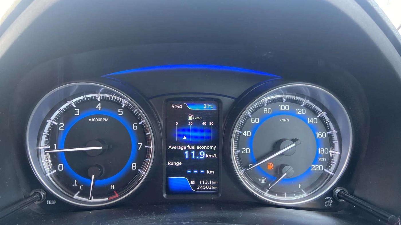 2021 Maruti Baleno ZETA PETROL 1.2, Petrol, Manual, 34,496 km, Odometer Image