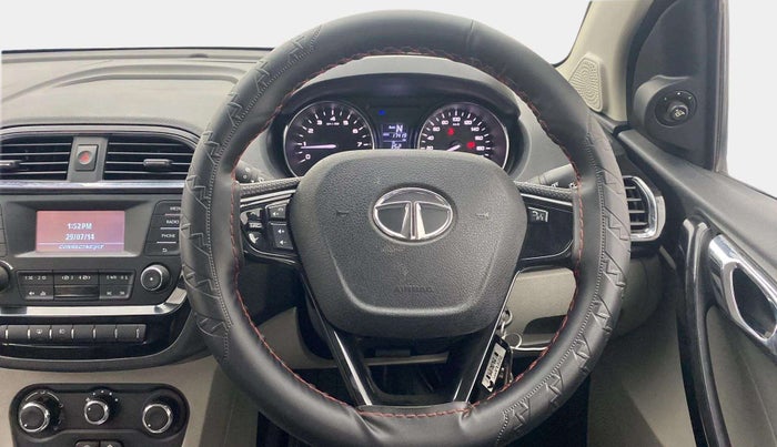 2018 Tata Tiago XZA PETROL, Petrol, Automatic, 17,486 km, Steering Wheel Close Up