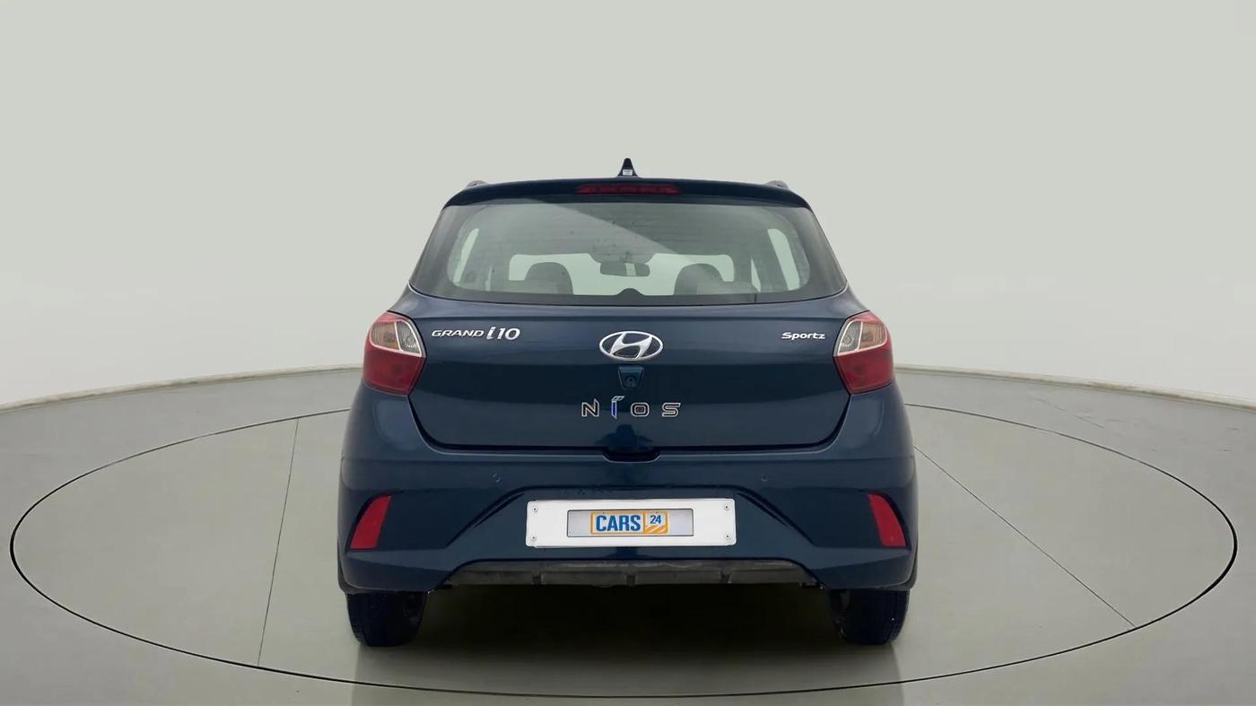 2020 Hyundai GRAND I10 NIOS SPORTZ AMT 1.2 KAPPA VTVT, Petrol, Automatic, 43,143 km, Back/Rear
