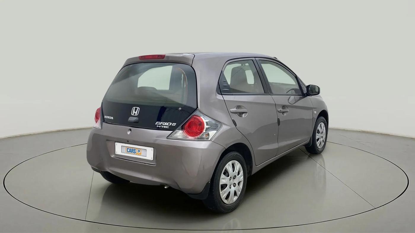 2015 Honda Brio S MT, Petrol, Manual, 75,180 km, Right Back Diagonal