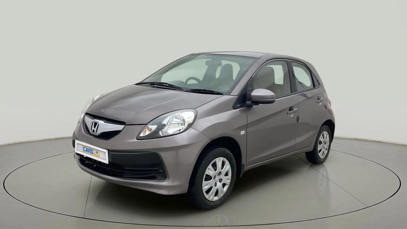 2015 Honda Brio S MT, Petrol, Manual, 75,180 km, Left Front Diagonal