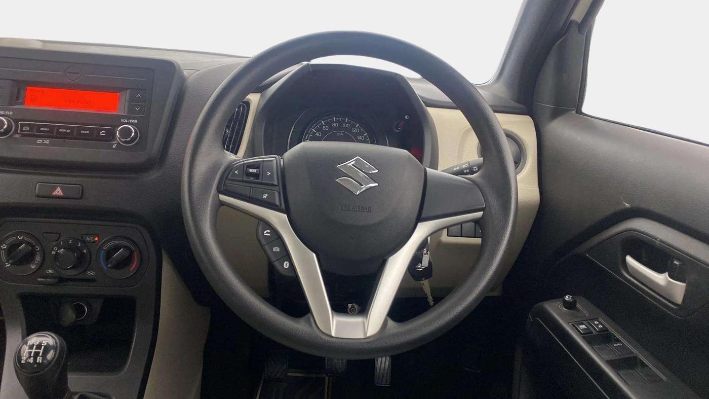 2022 Maruti New Wagon-R ZXI 1.2, Petrol, Manual, 12,261 km, Steering Wheel Close Up