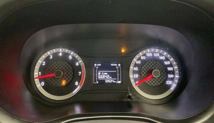 2021 Hyundai AURA S 1.2 CNG, CNG, Manual, 60,328 km, Odometer Image