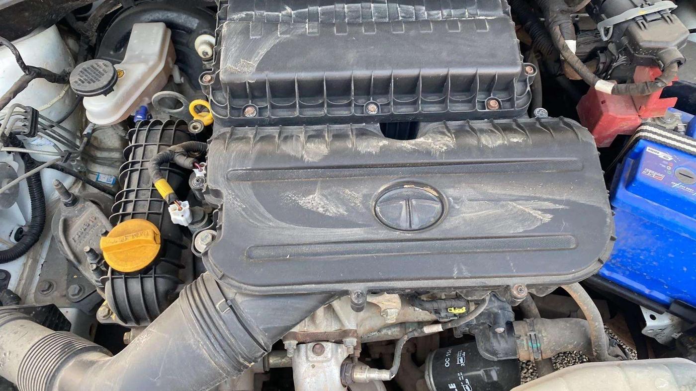 2022 Tata Tiago XT CNG, CNG, Manual, 27,857 km, Open Bonet