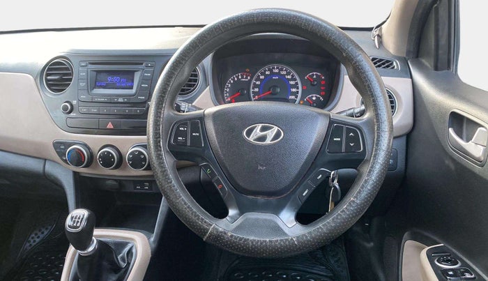 2016 Hyundai Grand i10 SPORTZ 1.2 KAPPA VTVT, Petrol, Manual, 75,791 km, Steering Wheel Close Up