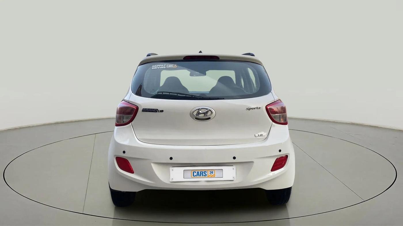 2016 Hyundai Grand i10 SPORTZ 1.2 KAPPA VTVT, Petrol, Manual, 75,791 km, Back/Rear