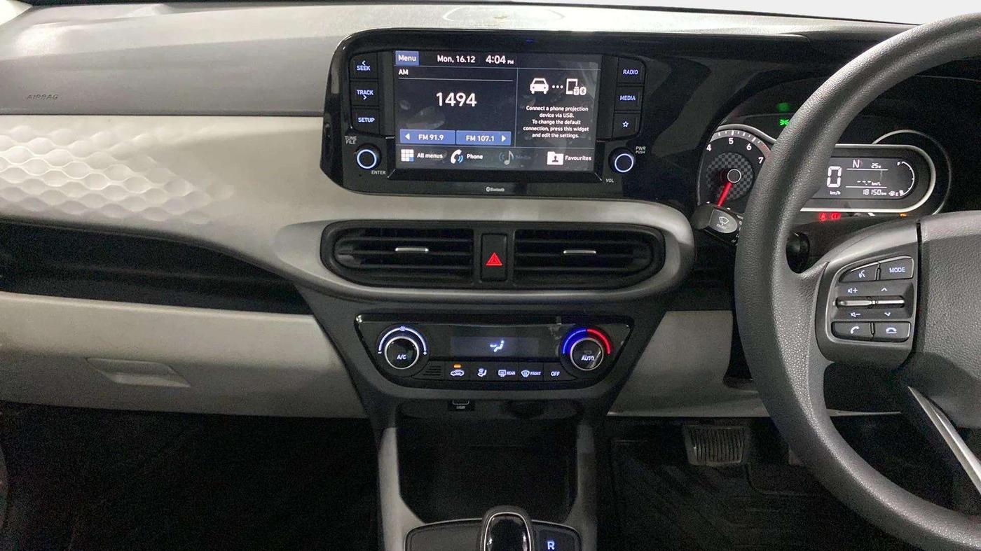 2021 Hyundai GRAND I10 NIOS SPORTZ AMT 1.2 KAPPA VTVT, Petrol, Automatic, 18,305 km, Air Conditioner