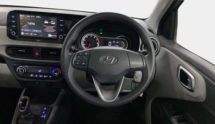 2021 Hyundai GRAND I10 NIOS SPORTZ AMT 1.2 KAPPA VTVT, Petrol, Automatic, 18,305 km, Steering Wheel Close Up