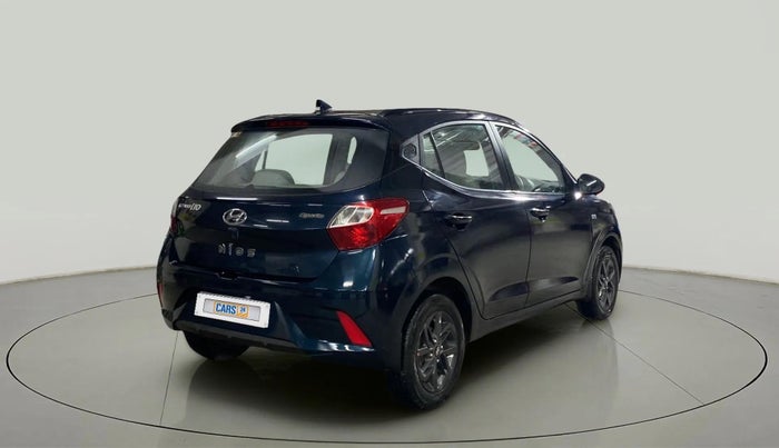 2021 Hyundai GRAND I10 NIOS SPORTZ AMT 1.2 KAPPA VTVT, Petrol, Automatic, 18,305 km, Right Back Diagonal