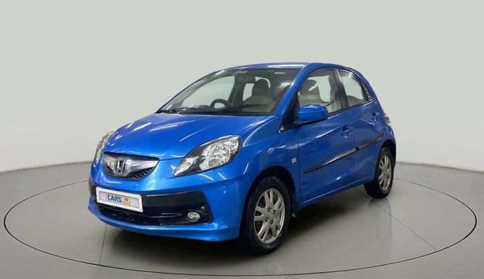 2013 Honda Brio V MT, Petrol, Manual, 59,528 km, Left Front Diagonal