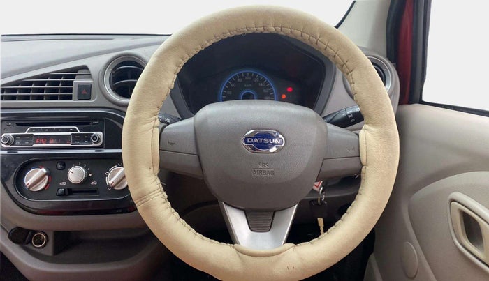 2016 Datsun Redi Go S, Petrol, Manual, 41,634 km, Steering Wheel Close Up