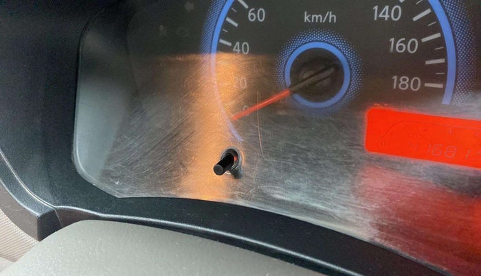 2016 Datsun Redi Go S, Petrol, Manual, 41,634 km, Instrument cluster - Glass has scratches