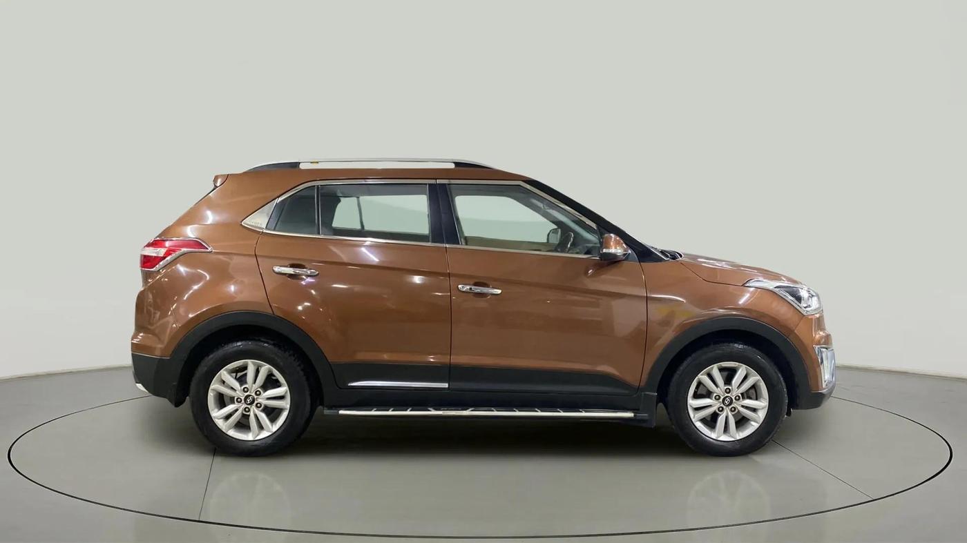 2017 Hyundai Creta SX PLUS 1.6 PETROL, Petrol, Manual, 71,892 km, Right Side View
