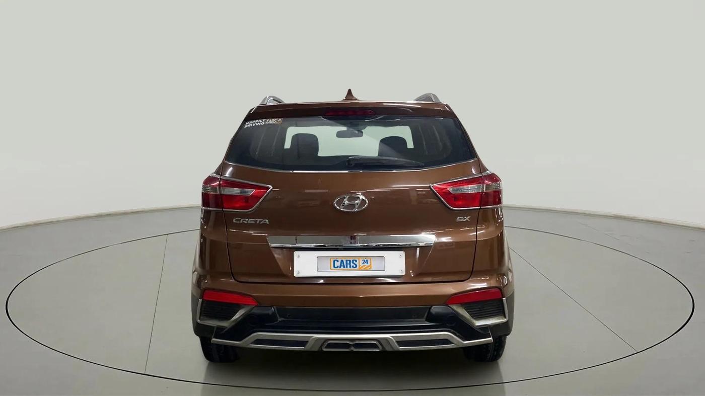 2017 Hyundai Creta SX PLUS 1.6 PETROL, Petrol, Manual, 71,892 km, Back/Rear
