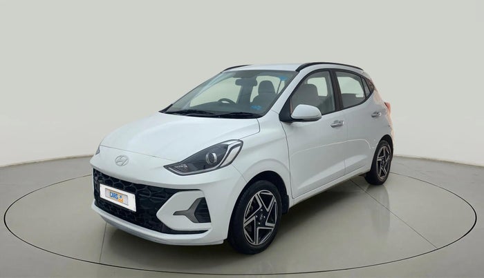 2023 Hyundai GRAND I10 NIOS ASTA AMT 1.2 KAPPA VTVT, Petrol, Automatic, 22,655 km, Left Front Diagonal