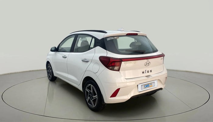 2023 Hyundai GRAND I10 NIOS ASTA AMT 1.2 KAPPA VTVT, Petrol, Automatic, 22,655 km, Left Back Diagonal