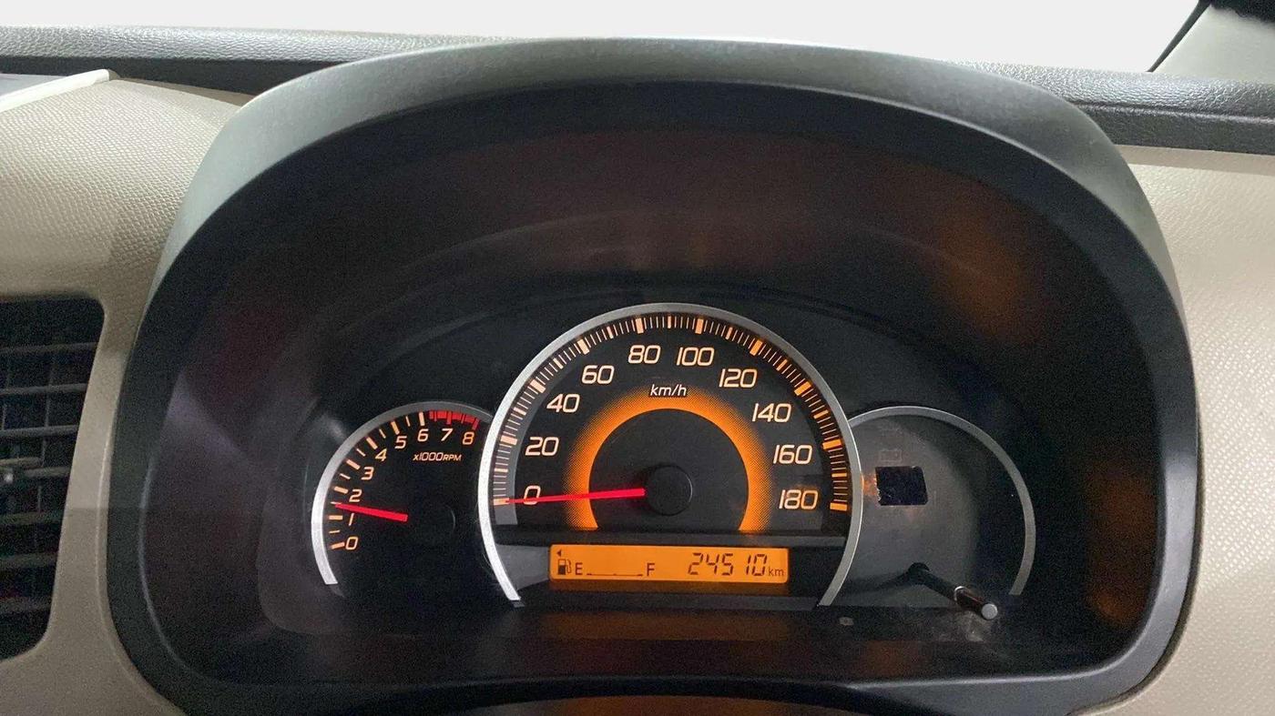 2016 Maruti Wagon R 1.0 VXI, Petrol, Manual, 24,627 km, Odometer Image