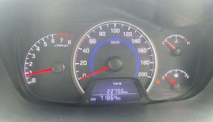 2017 Hyundai Grand i10 SPORTZ (O) 1.2 KAPPA VTVT, Petrol, Manual, 71,838 km, Odometer Image